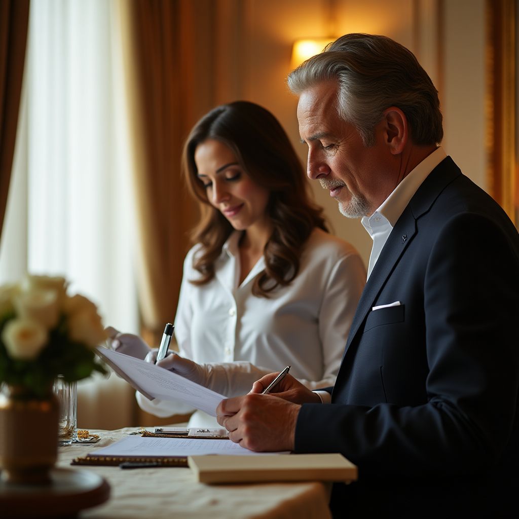 Inspection d'une suite présidentielle par notre équipe