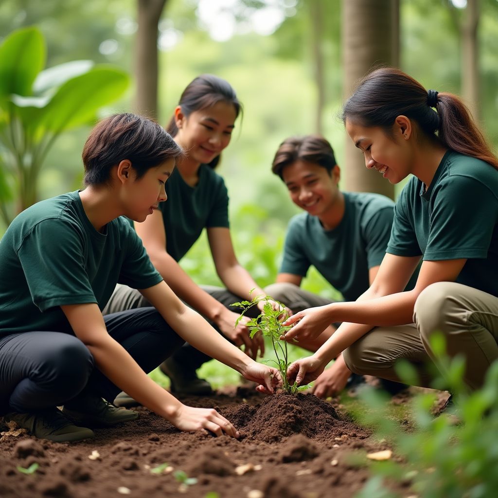 Engagement communautaire et développement durable